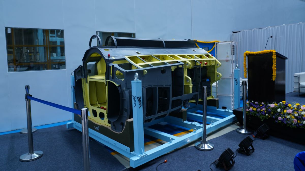 LCA Tejas fuselage HAL VEM Technologies