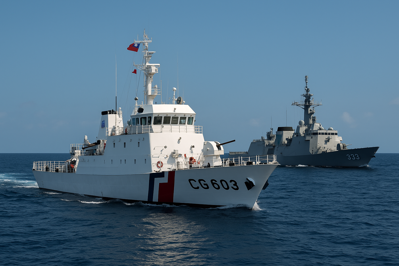 Taiwan Conducts Joint Military-Coast Guard Drill to Counter China’s ‘Grey Zone’ Threat