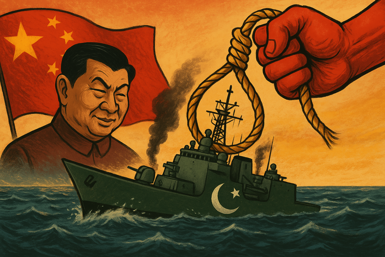 China has a Stranglehold over the Pakistan Navy!