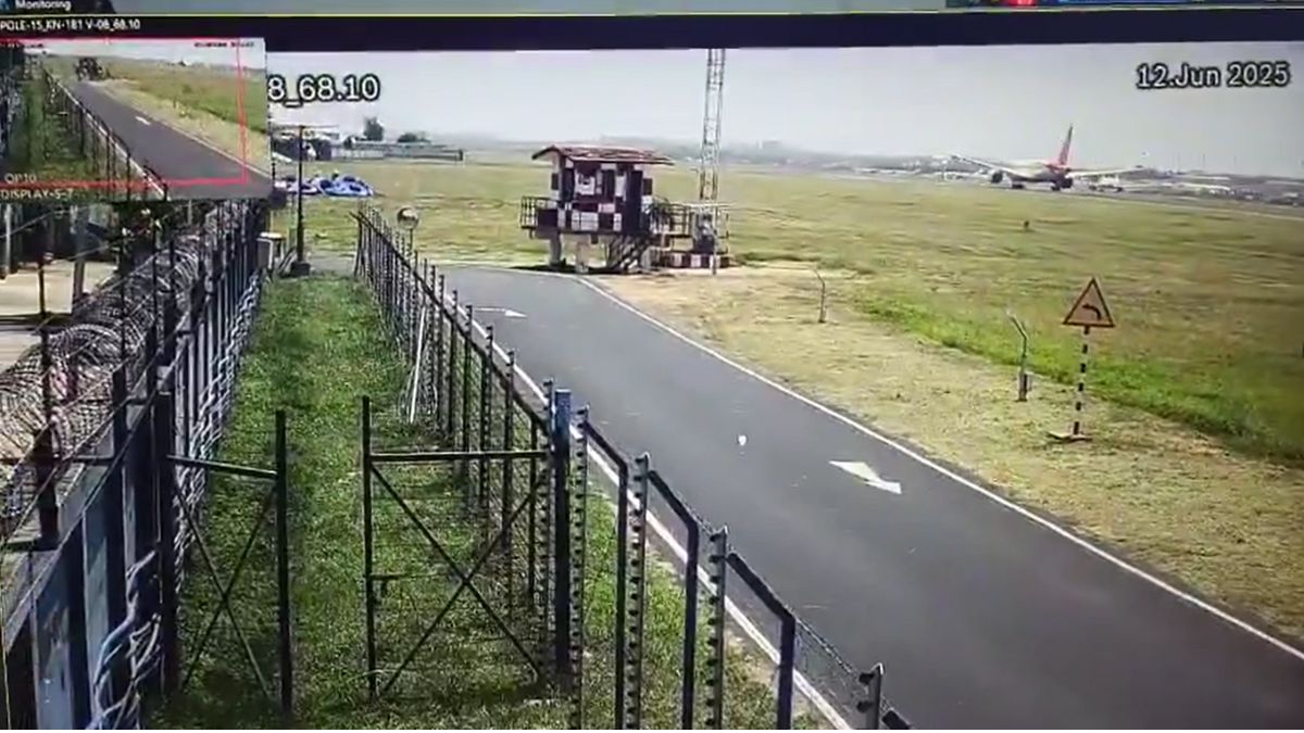 30 Seconds In The Air: CCTV Footage Captures Air India Flight From Take-Off To Crash