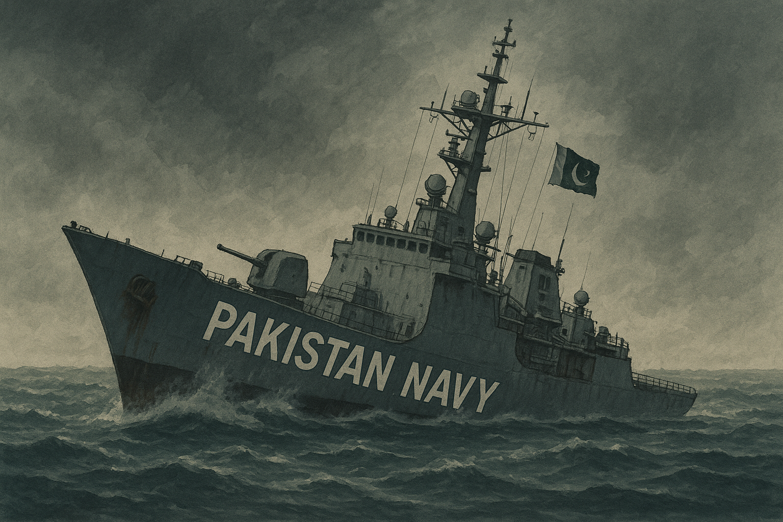 Pakistan’s Navy is a Sinking Ship!