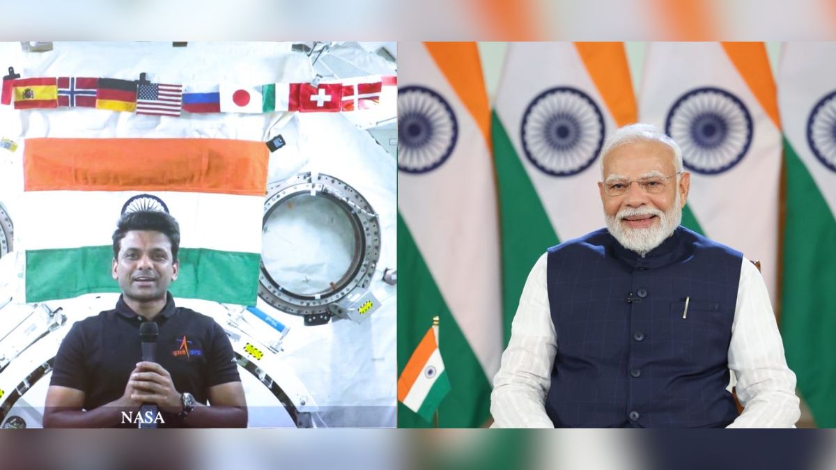 Axiom 4 Mission: PM Modi Interacts With Group Captain Shubhanshu Shukla | WATCH