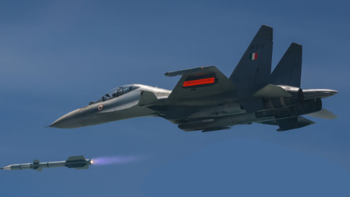 Indian Air Force, DRDO Successfully Test Astra Missile With RF Seeker From Su-30 Mk-I