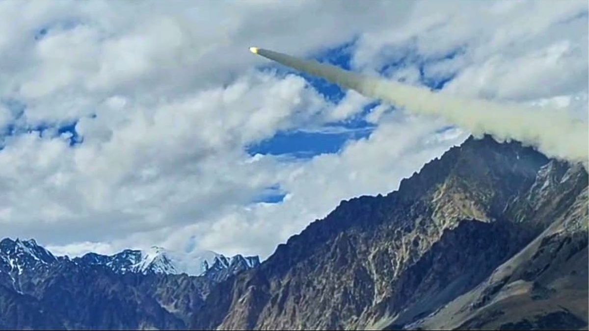 Indian Army Conducts Successful Trials Of Akash Prime Air Defence System In Ladakh