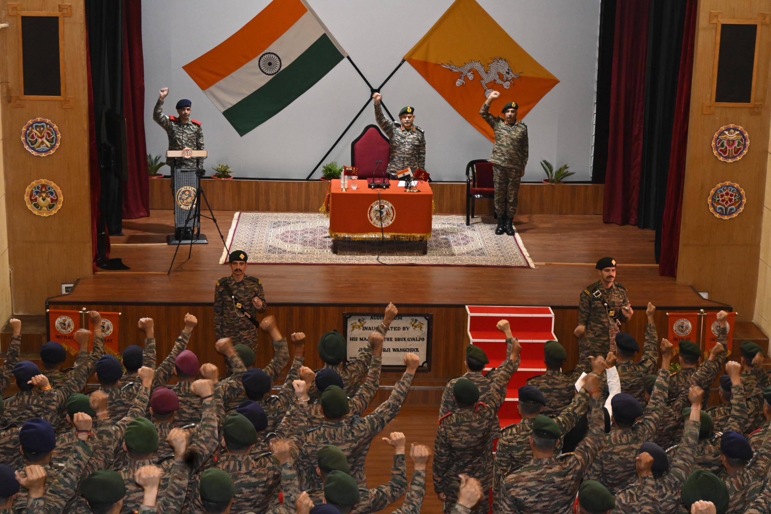 India Bhutan military ties General Upendra Dwivedi