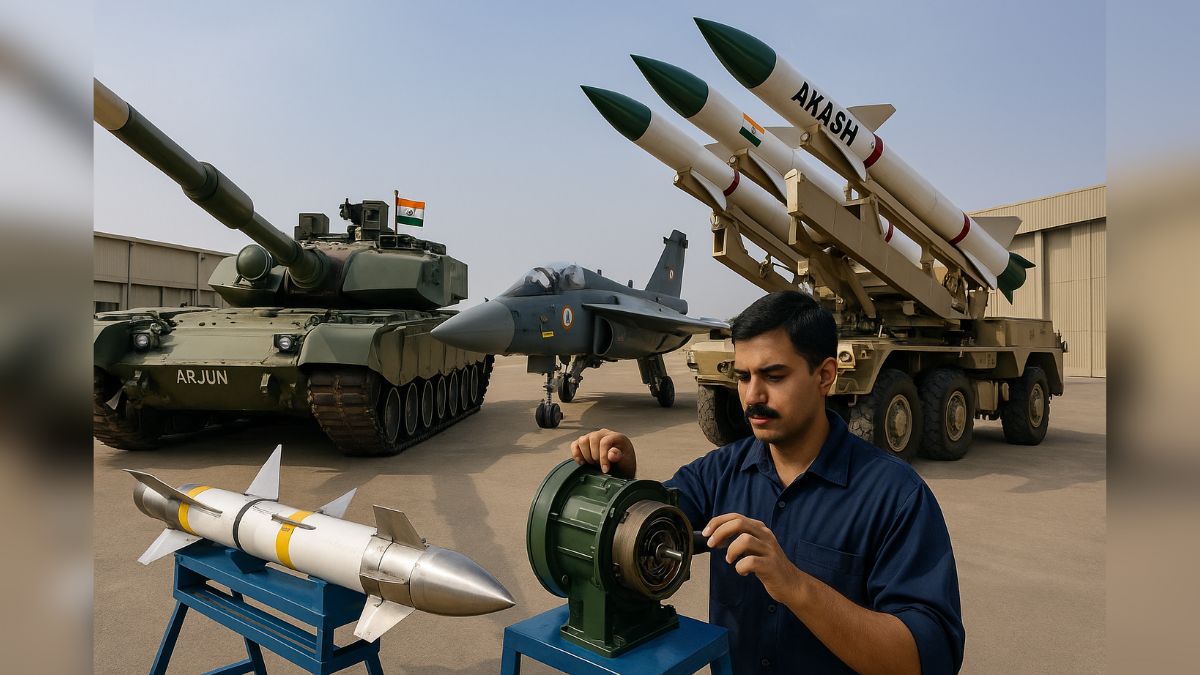 India’s Defence Production At Rs 1.25 Lakh Crore; PM Modi, Maha Guv Hail Private Sector Push