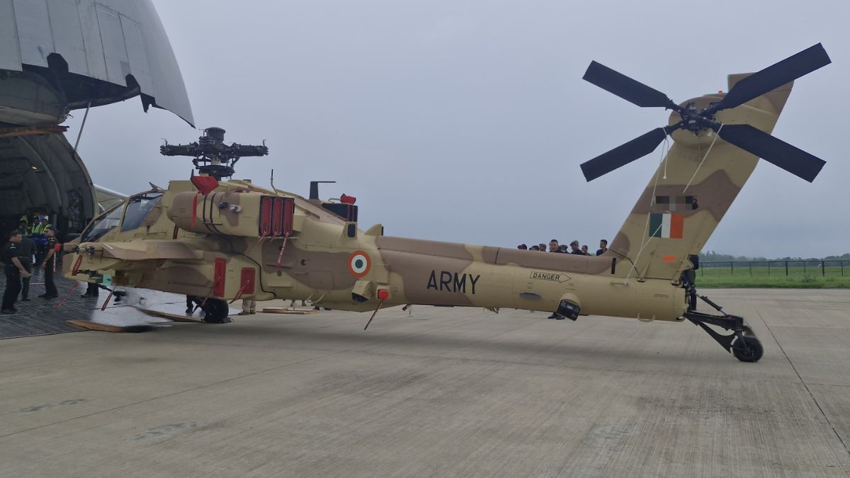 Army Gets 1st Batch of Apache Helicopters: ‘Tanks In The Air’ Finally Land In India