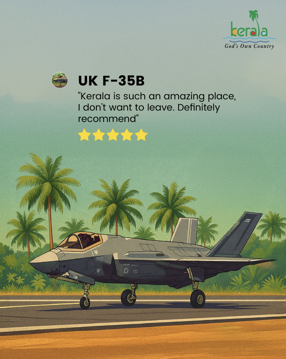 F-35 Kerala Tourism