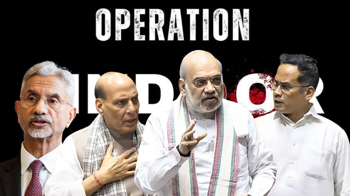 Pak Rifles, Chocolates: Amit Shah Steers Op Sindoor Debate With Op Mahadev’s Success – Pahalgam Terrorists Killed!