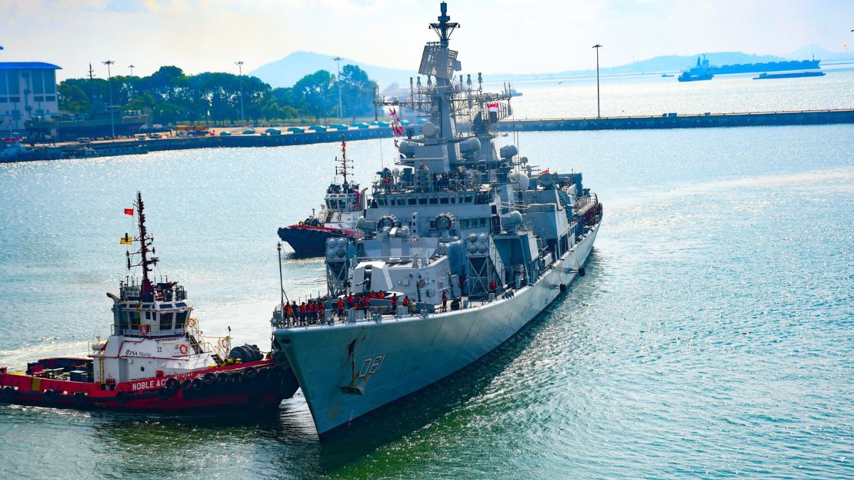 India-Singapore Deepen Maritime Ties: Eastern Fleet Ends 3-Day Singapore Port Call