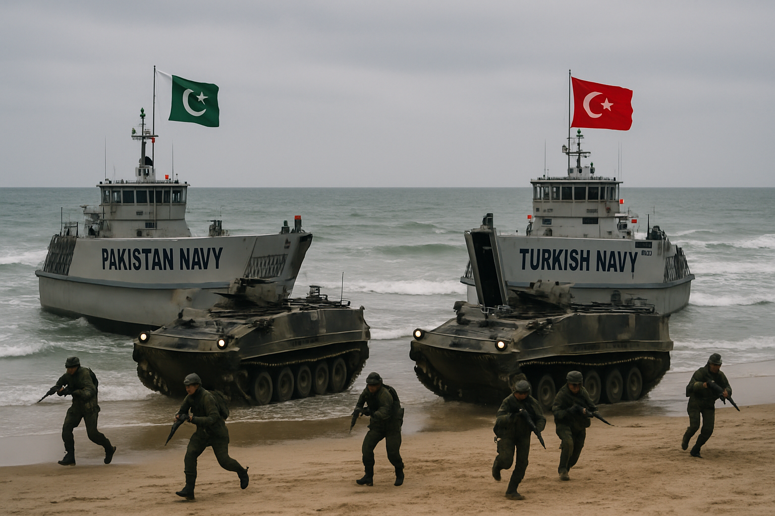 Pakistan-Turkey Amphibious Defence Exercise: First Such Drill Between Them Amid Strengthening Ties