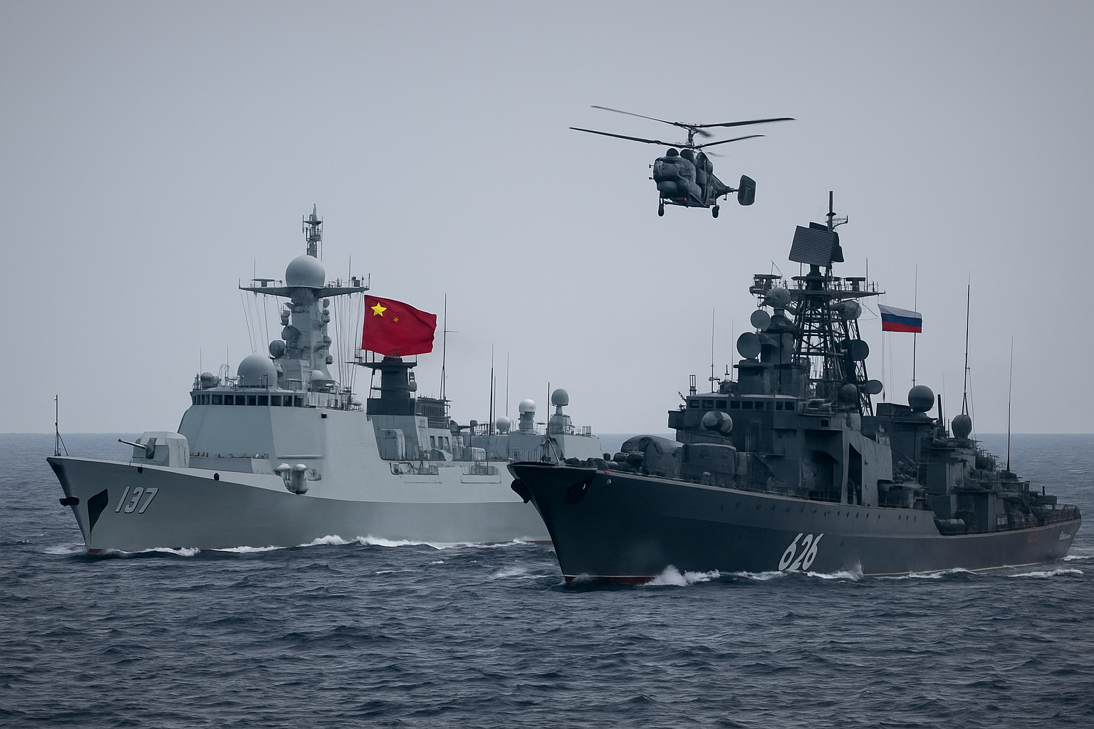 China-Russia Naval Drills in Sea of Japan Signal Strategic Shift in Indo-Pacific Power Balance