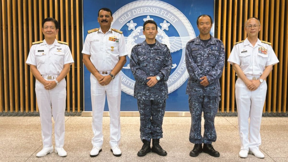 CNS Admiral Tripathi Holds Talks In Japan To Boost Maritime Cooperation