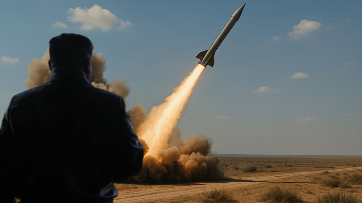 Kim Jong Un Watches As North Korea Test-fires Two “Improved” Air Defence Missiles Amid Border Tensions