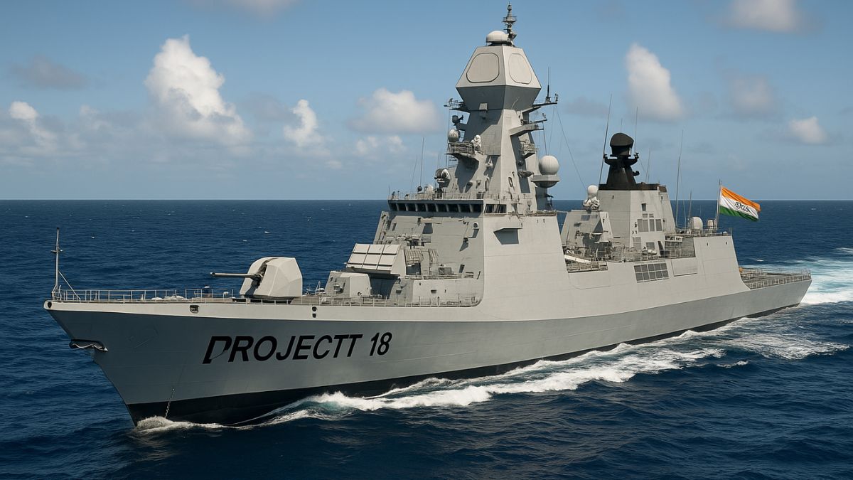 Indian Navy’s Biggest Destroyer In The Making? Project 18 Vessel Can Carry 144 Missiles, Including BrahMos