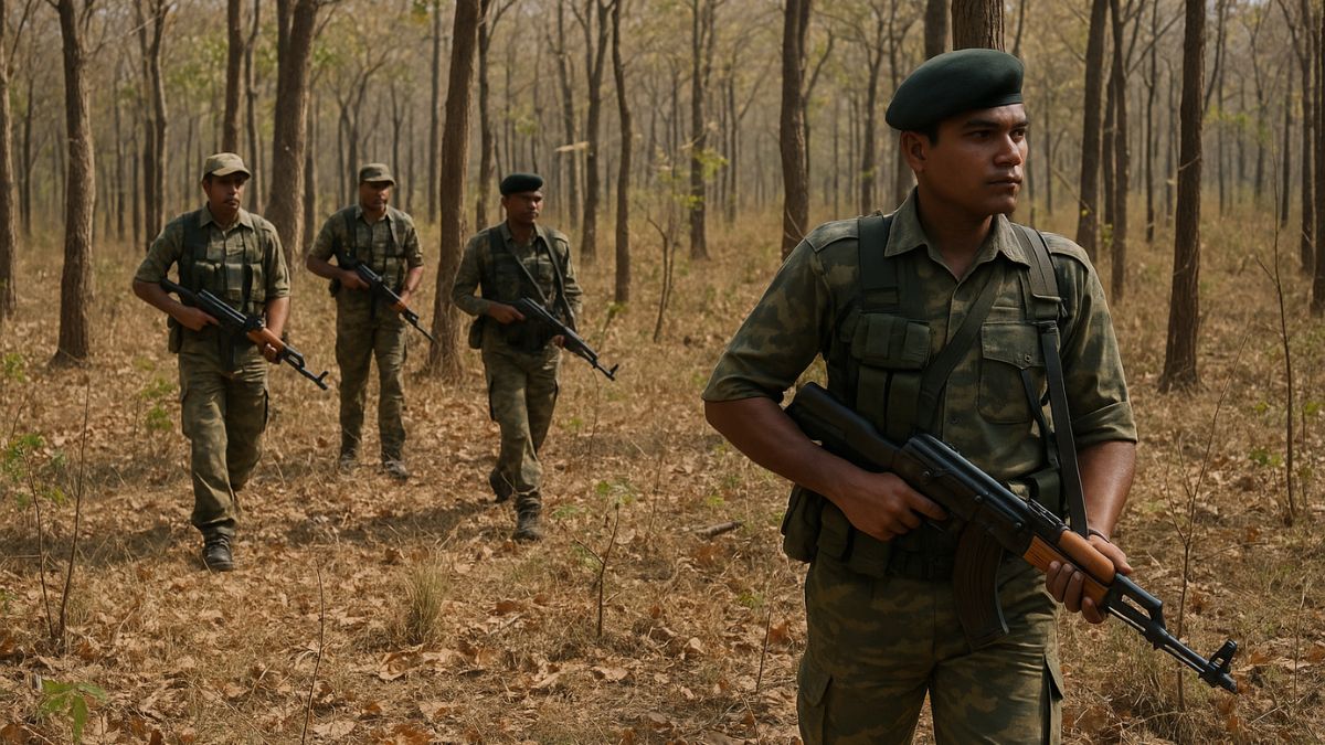 Ambush In Chhattisgarh’s Kondagaon: Security Forces Intercept Maoists, Seize Weapons and Uniforms