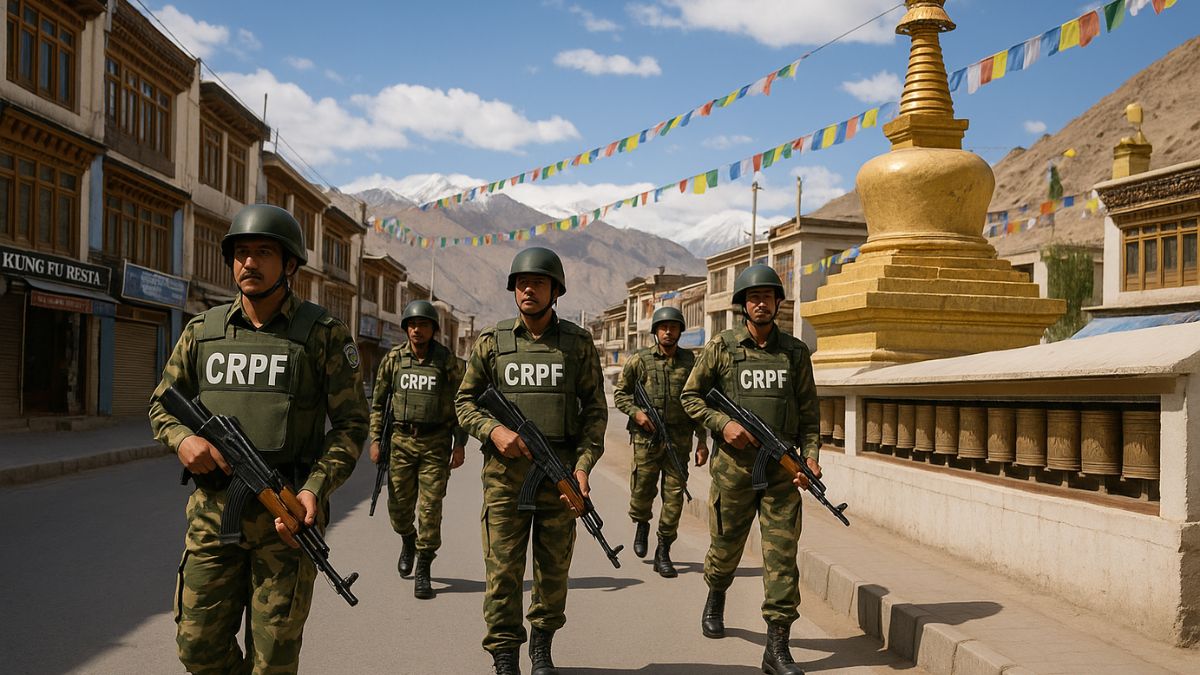 4 CRPF Companies Sent To Leh From J&K Immediately: A Senior-Level Review Soon?
