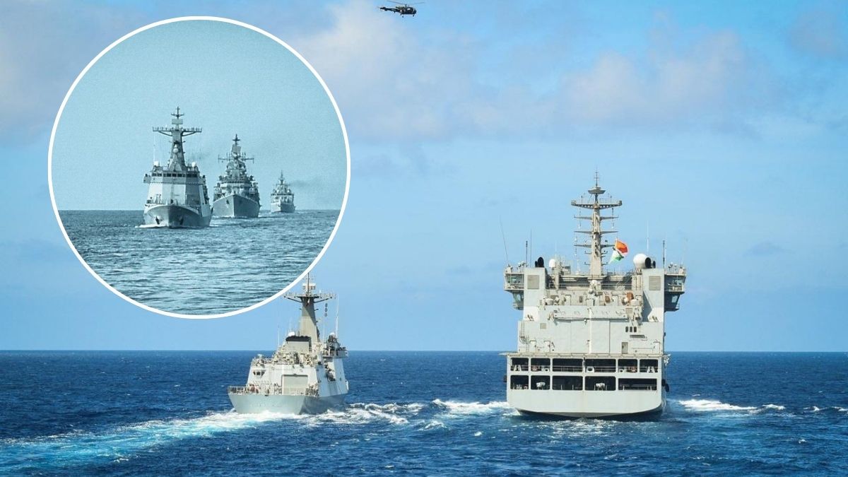 India-Philippines Naval Exercise: INS Delhi, Shakti, Kiltan End Port Call After 1st Joint Drill in SCS