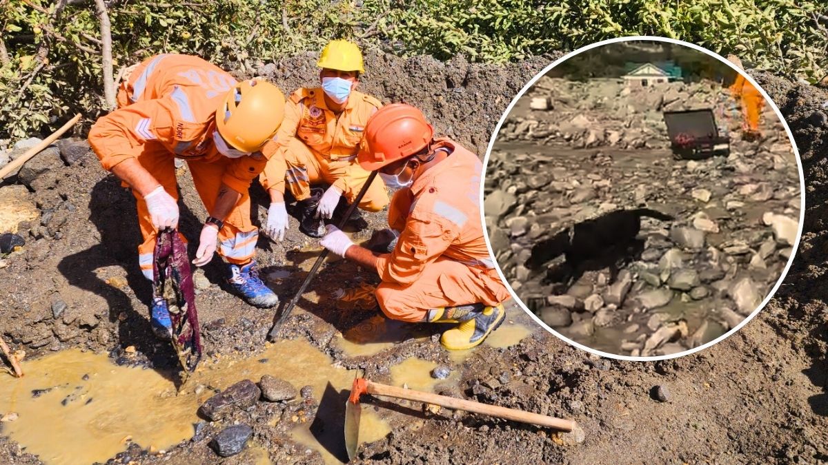 Dharali Rescue Operations: 6 Trained Canines Join Indian Army’s Search Efforts; Bailey Bridge Built