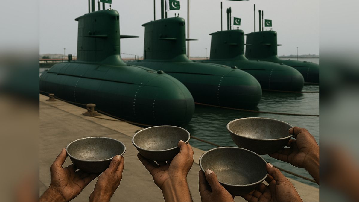 Guns Over Bread: Pakistan’s Submarines Rise As Social Welfare Sinks