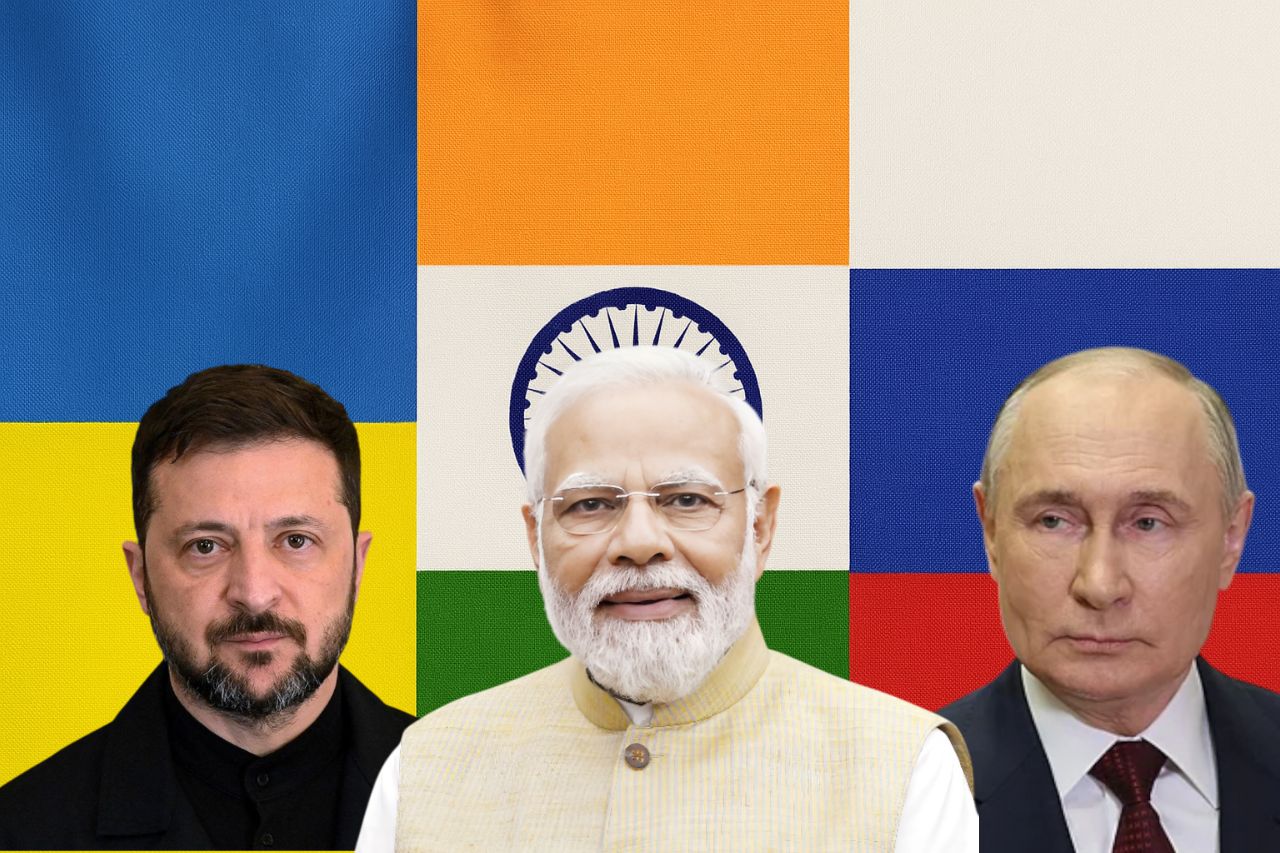 Zelenskyy Says India “Mostly With Ukraine,” Warns Of Global Arms Race