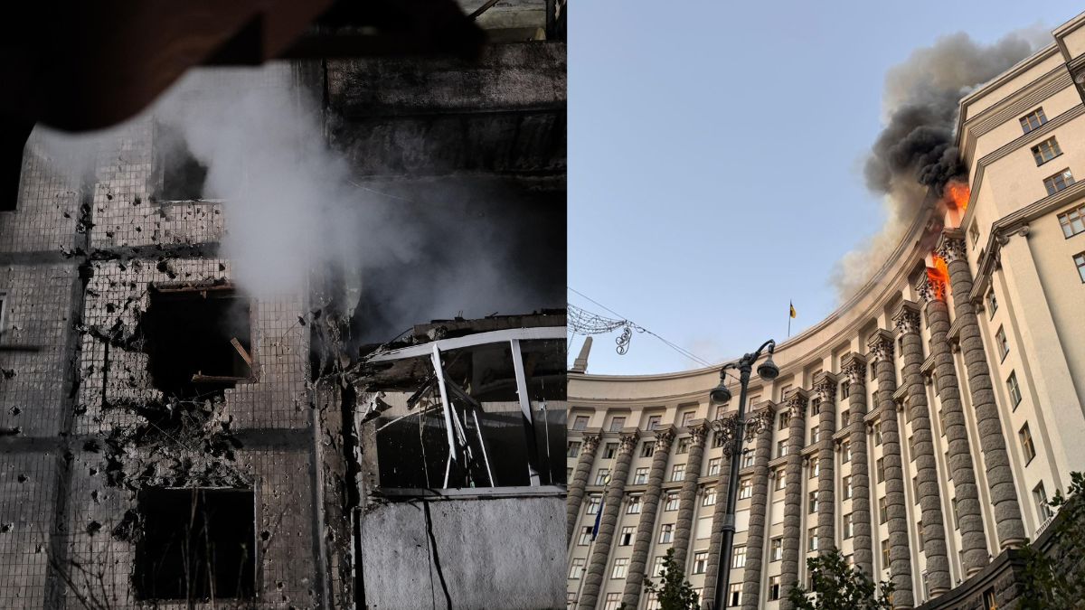 800 Drones, 13 Missiles: Russia’s Biggest Air Attack On Ukraine Hits Govt Building; More Sanctions Soon?