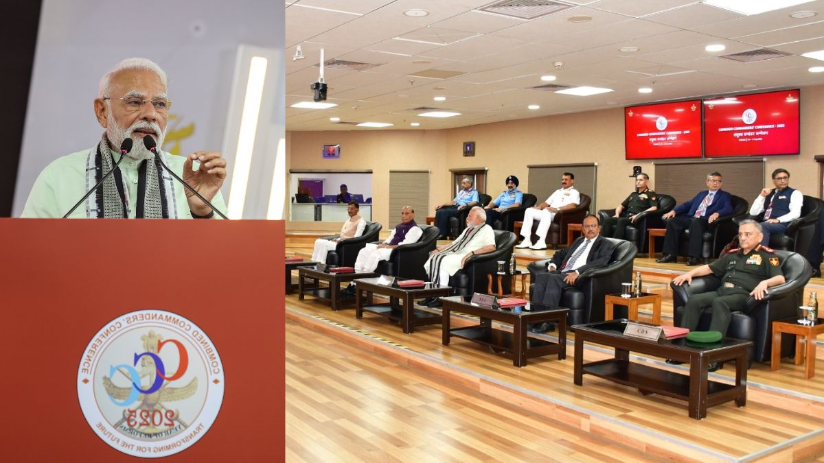 Implement Steps For Greater Jointness, Atmanirbharta: PM Modi At Combined Commanders’ Conference 2025