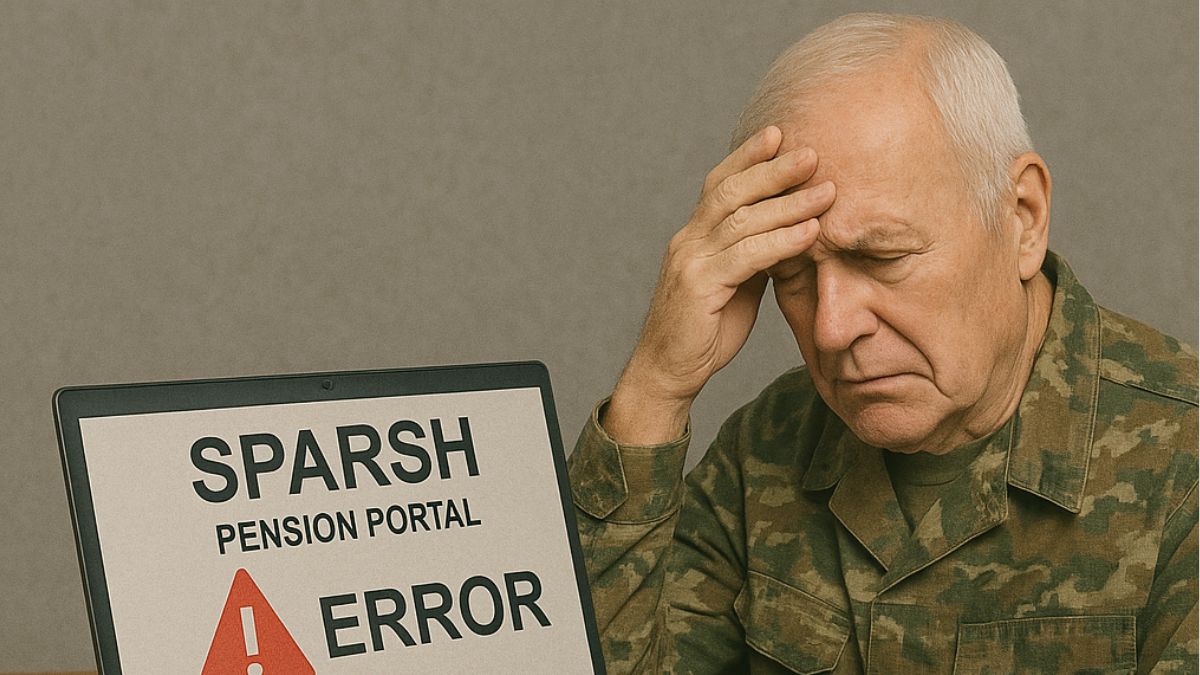 SPARSH Loses Its Touch: Veterans’ Endless Wait For Pension Due To Constant Errors