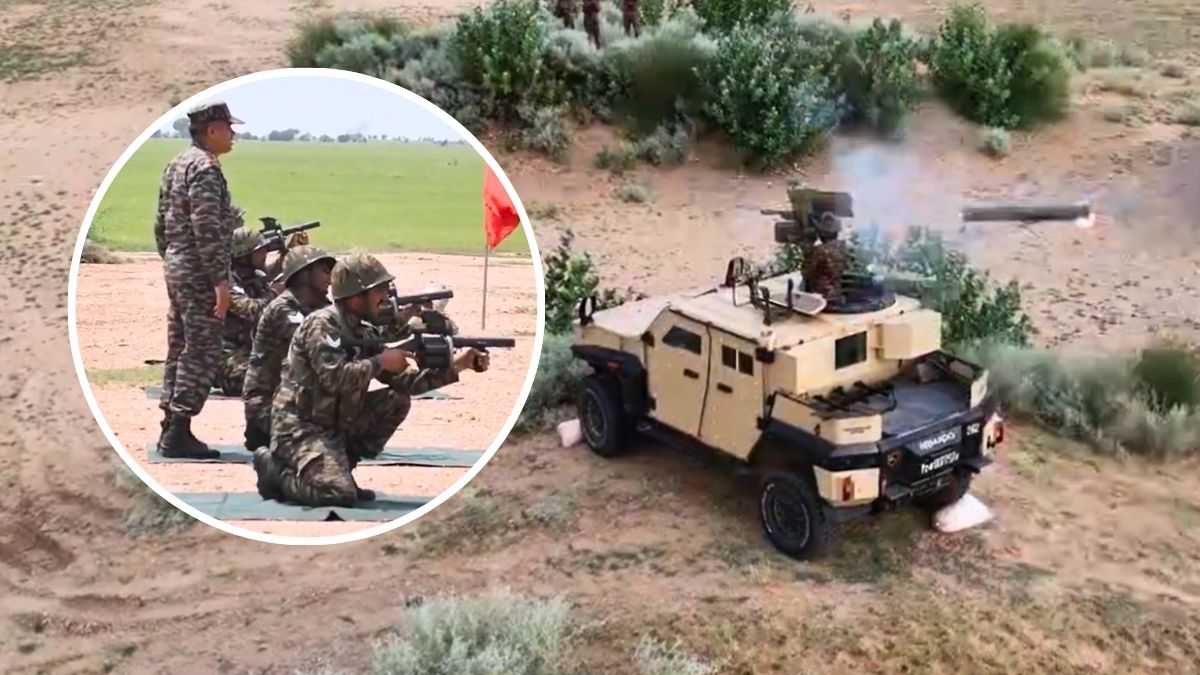 Machine Guns, Anti-Tank Rocket Systems: Pokhran Exercise Showcases Indian Army’s Cutting-Edge Combat Power