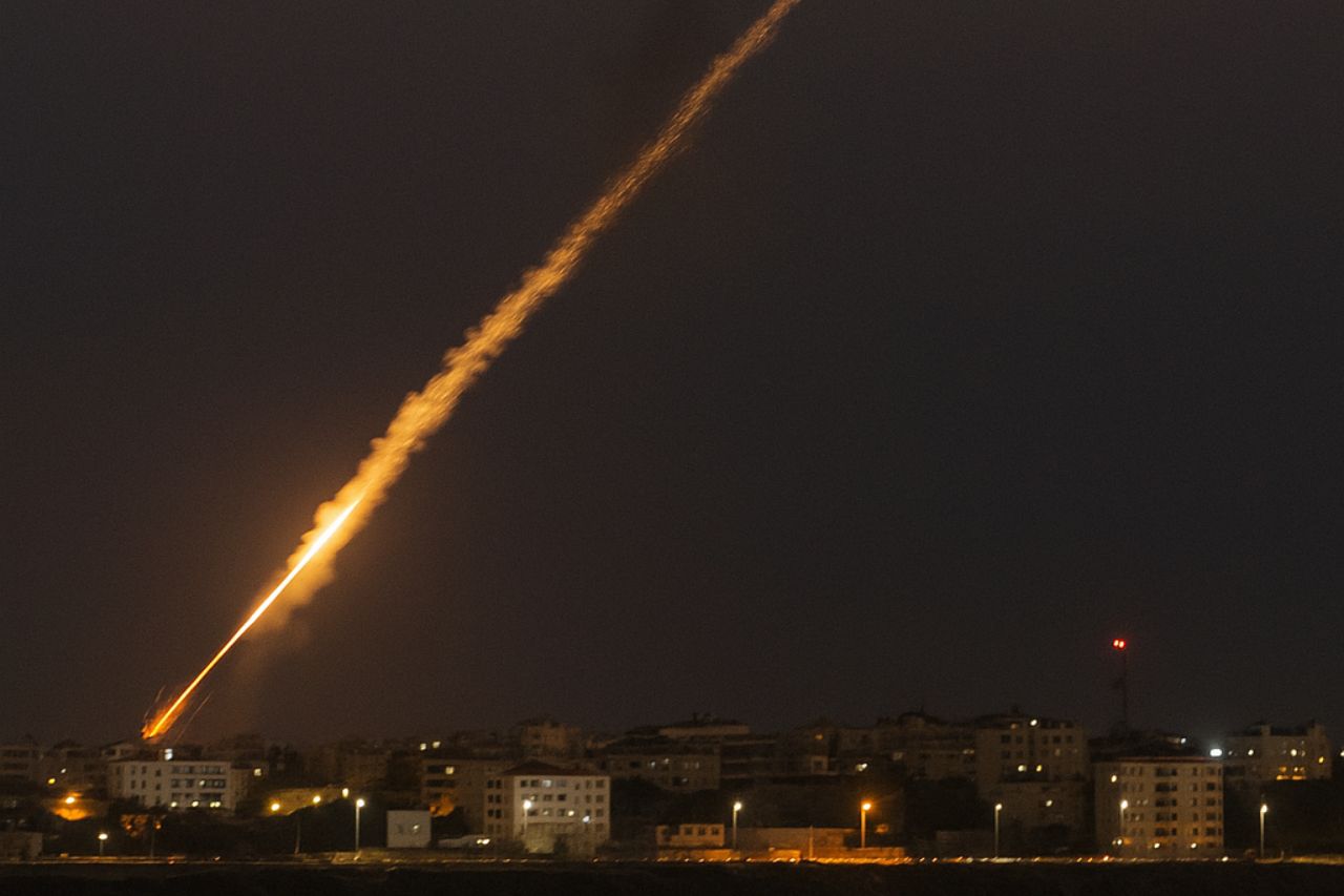Israel Intercepts One Of Two Rockets Launched From Gaza Amid Its Offensive In City
