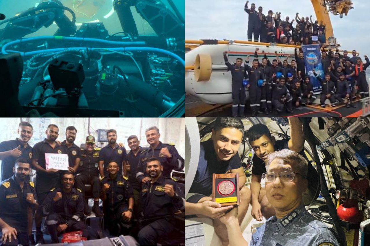Indian Navy Achieves Maiden Submarine Rescue ‘Mating’ In South China Sea During Pacific Reach Exercise