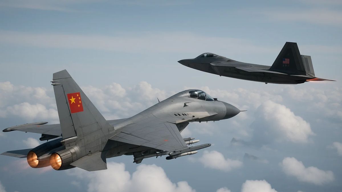 China Claims It Drove Away Two US F-22 Stealth Jets, Showcasing Advanced Air Defence Capabilities
