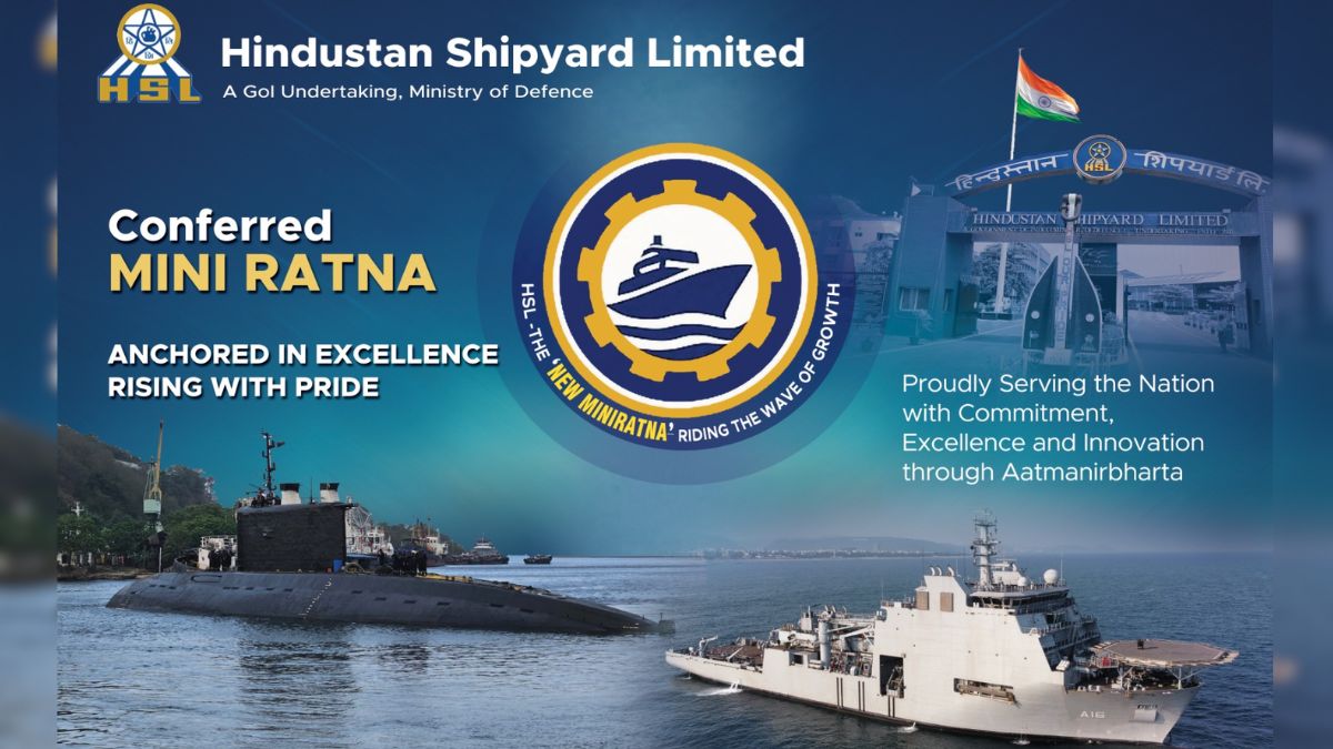 Hindustan Shipyard Gains Mini Ratna Status After Years Of Financial Turnaround