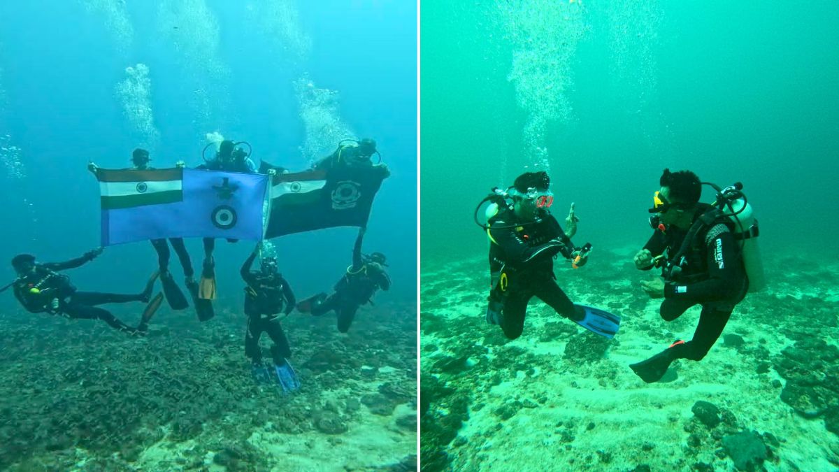 IAF, Coast Guard Take A Literal Deep Dive In ‘Forging Bonds Beneath the Waves’ In First Joint Scuba Dive