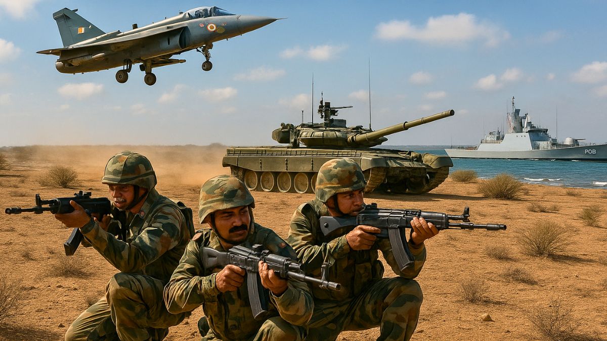 As India Issues NOTAM For Tri-Service Ex Trishul Near Pakistan Border, It Copies Move To Restrict Airspace