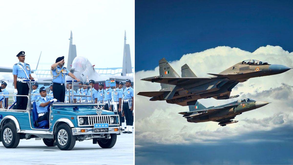 4 Biplanes To 4th Largest Air Force: Rafale To Apache, Vintage Car To Heritage Flight – IAF Day 2025 Highlights