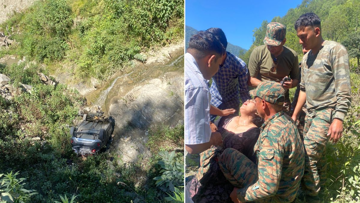 Indian Army’s Nuranag Battalion Troops Save Lives, Rescue Civilians Following Road Accident In Uttarakhand