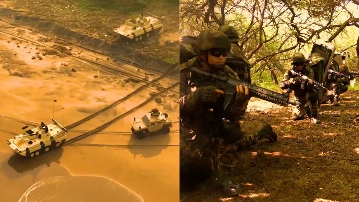 Indian Army, Navy Showcase Firepower & Joint Combat Readiness In High-Intensity Exercises ‘Trishul’ & Arunachal Ops
