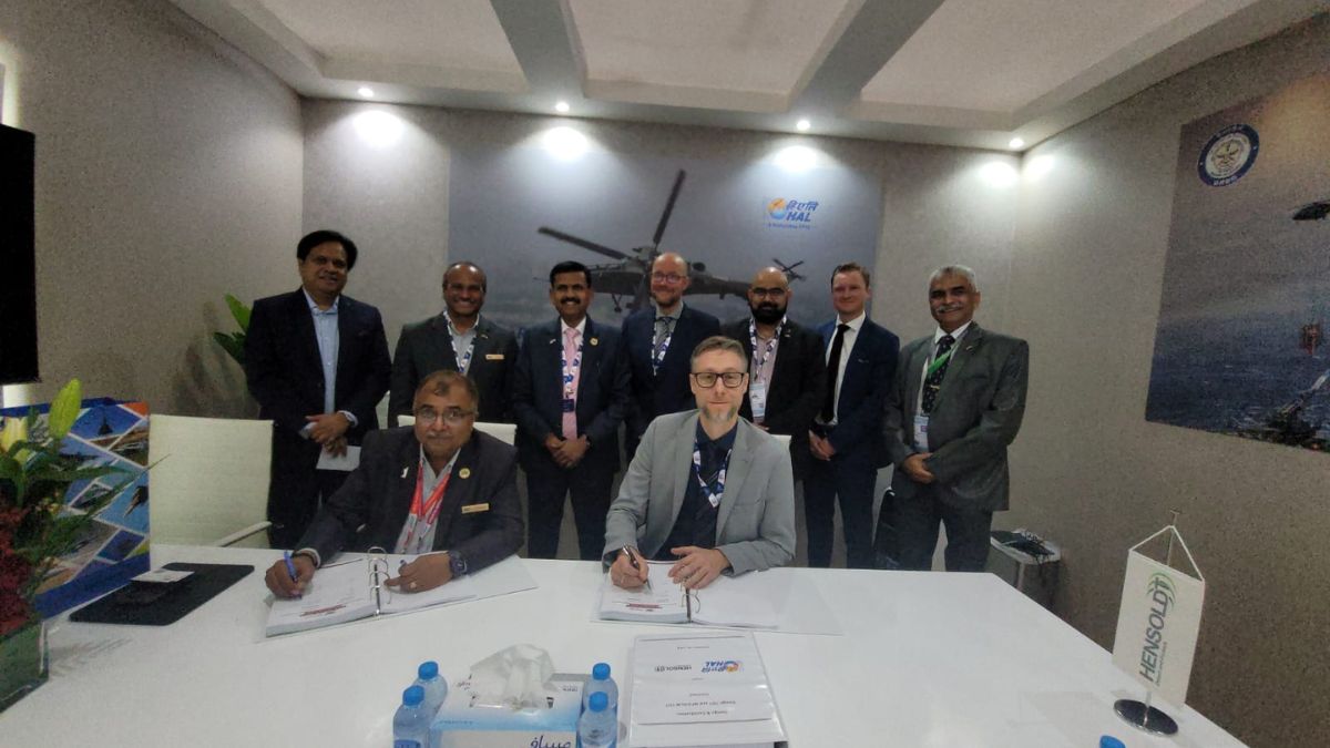 HAL HENSOLDT Deal Dubai Airshow 2025