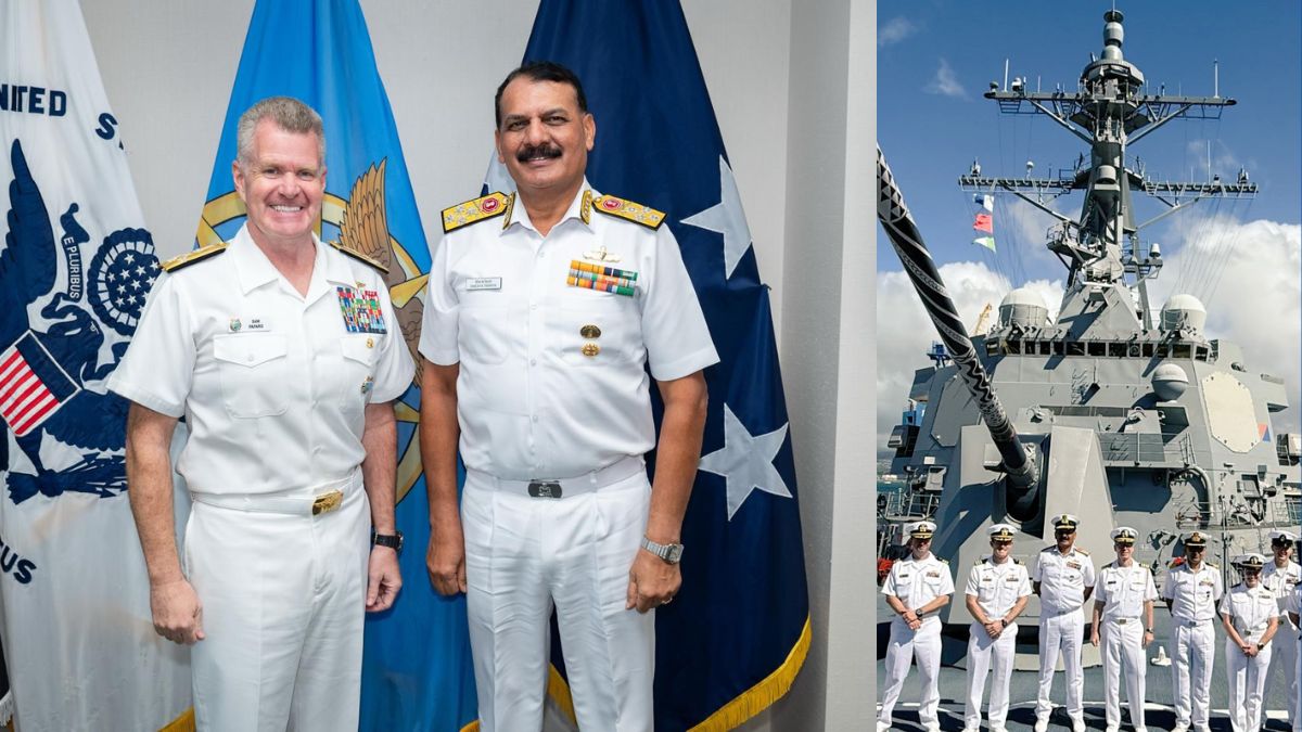 India, US Deepen Naval Cooperation as Admiral Tripathi Holds High-Level Talks in Hawaii
