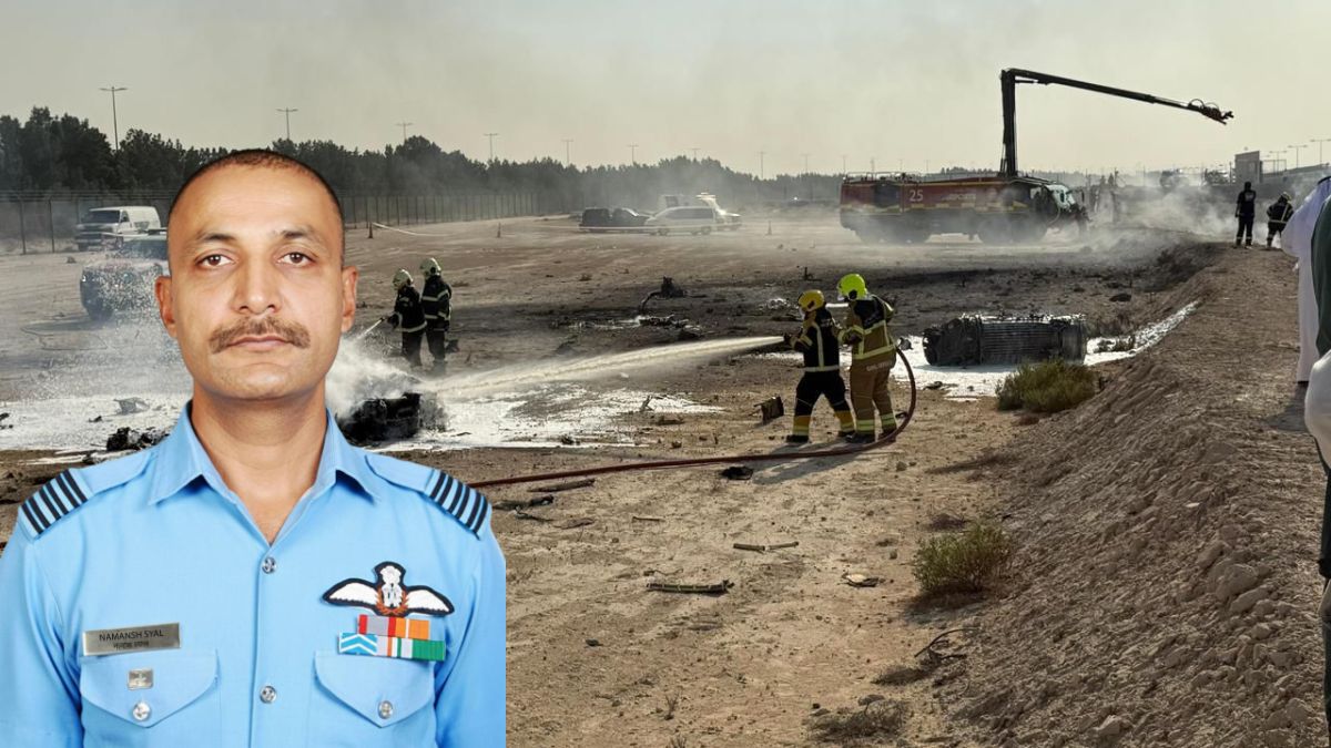 Tejas Fighter Jet Crash: Wing Commander Namansh Syal Receives Emotional Send-off