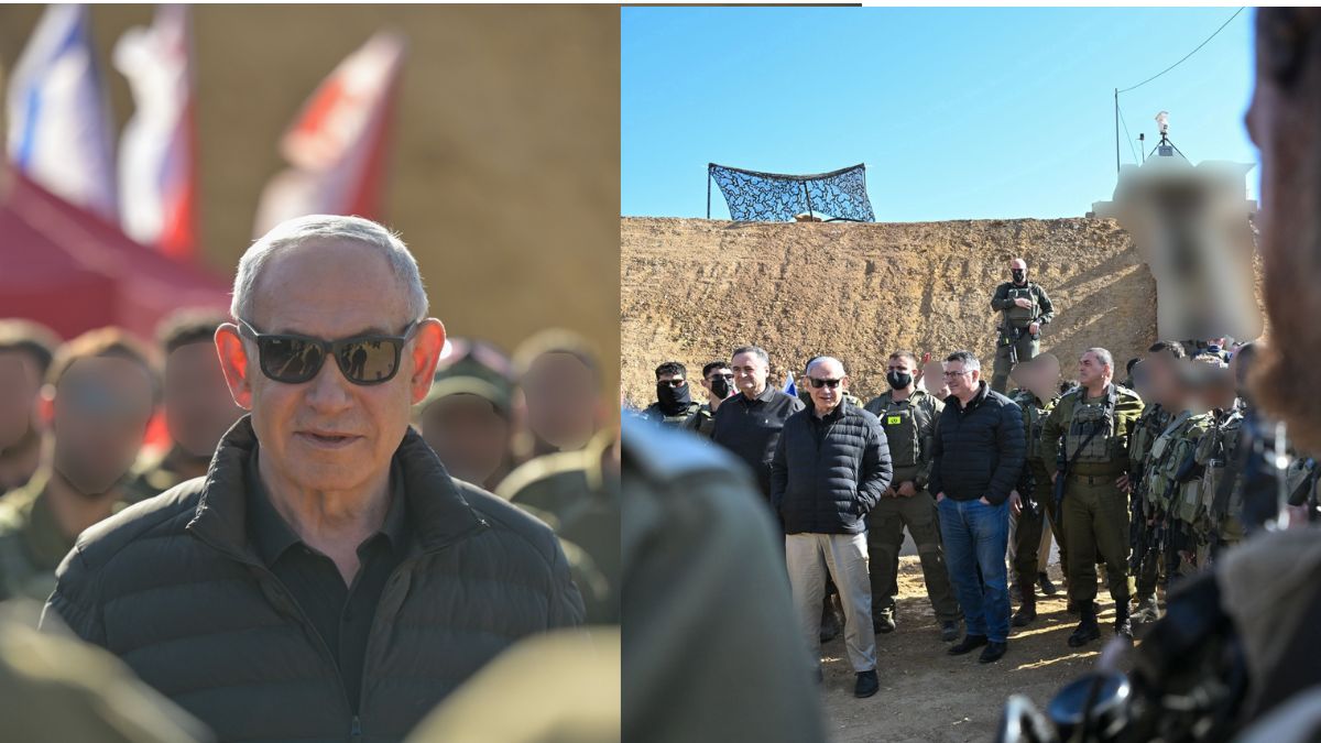 Israel Still On War Footing? As IDF Escalates Lebanon Strikes, PM Netanyahu Visits Golan Heights In Syria