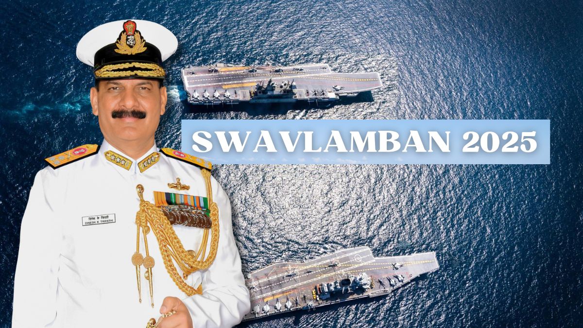 Swavlamban 2025: CNS Tripathi Invokes Aatmanirbhar Navy; Invites Innovators, Industry To Join In Making One