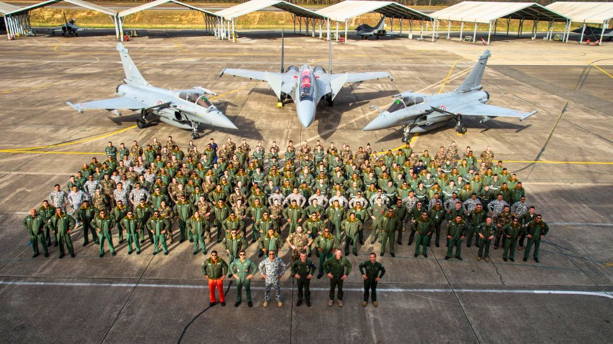 Exercise Garuda 2025 In Pics: Su-30MKI, Rafale In The Skies As India, France Launch Bilateral Air Combat Drills