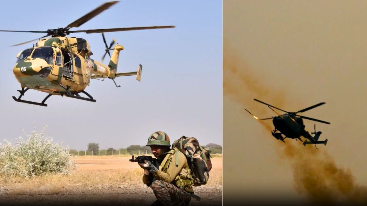 Army Testing Thar Raptor Brigade’s Assets In Exercise Maru Jwala, Akhand Prahaar Under Trishul War Games