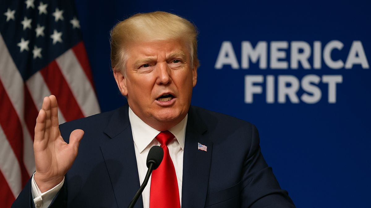 Trump Doubles Down On Tariffs As Fastest Path To Protect US National Interests, Says They Made Country Rich