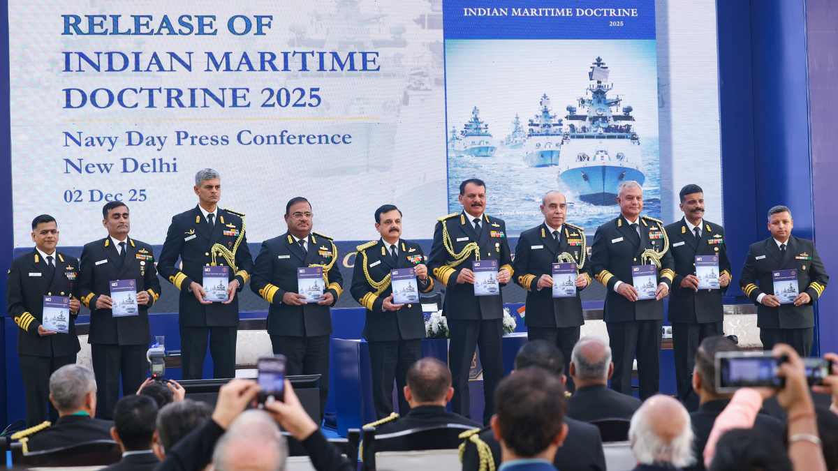 Indian Navy Chief Says ₹1.27 Lakh-Crore Naval Modernisation Plan Approved, Releases New Maritime Doctrine
