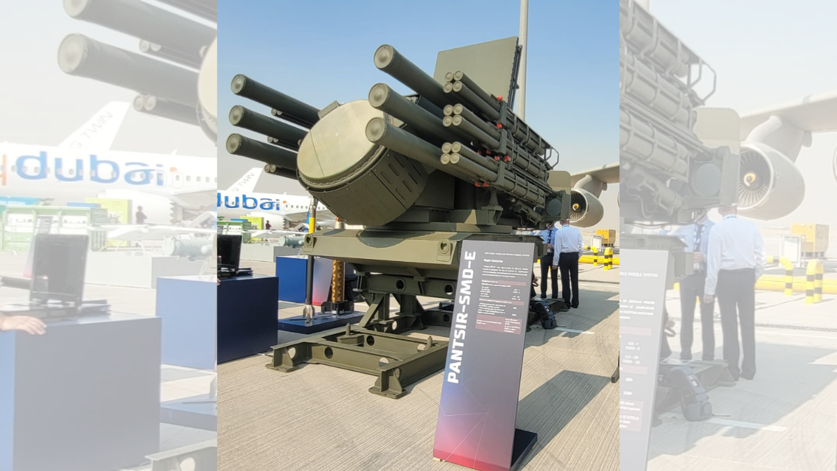 Russia’s new Pantsir-SMD-E makes first overseas debut at Dubai Air Show 2025