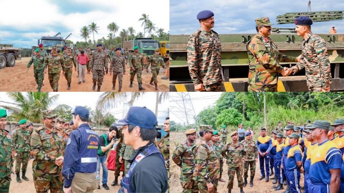 Sri Lanka Army Chief Steps Into Ground Zero As Disaster Crisis Deepens