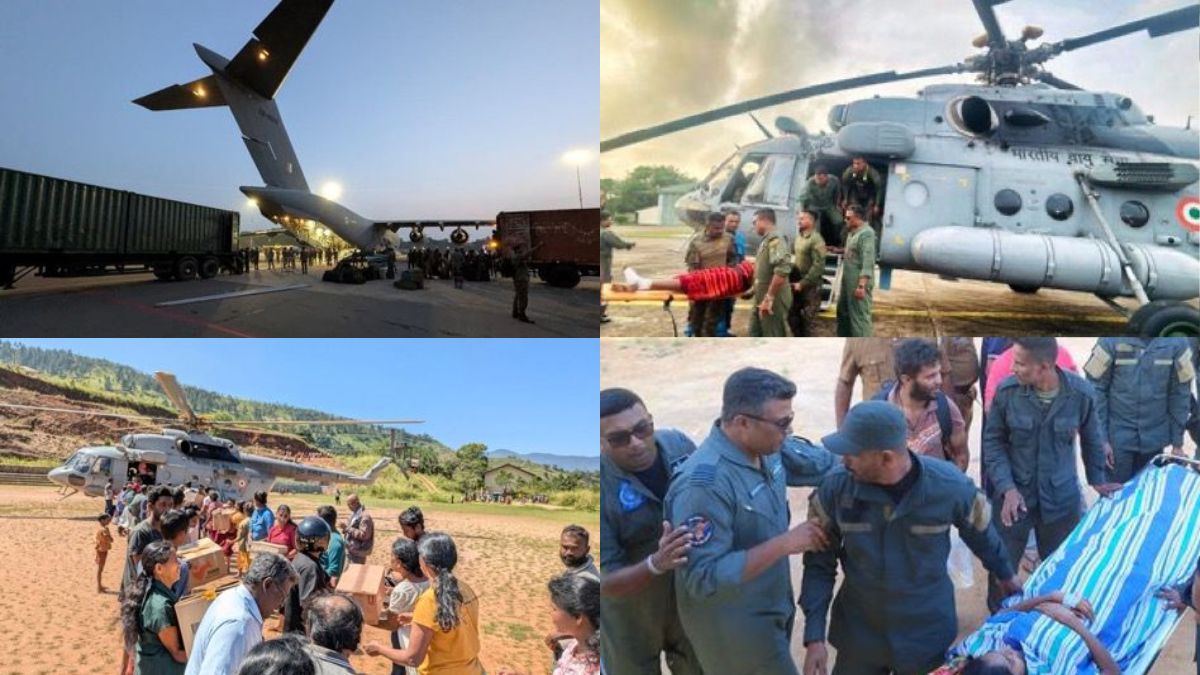 India Becomes Lanka’s Lifeline After Disaster: IAF’s ‘Knights’ Fly 100 Missions, Army Restores Critical Communications